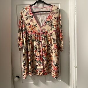 Mindy Mae’s Market floral babydoll dress